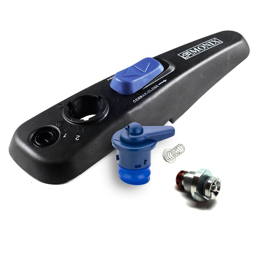 Anakel Home Replacement Pack Top Handle, Pressure Regulator Valve and Safety Valve for Express Monix Veloce Pot