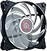 Cooler Master MasterFan Pro 120 Air Flow RGB- 120mm High Air Flow RGB Case Fan, 3 in 1 with RGB LED Controller, Computer Cases CPU Coolers and Radiators
