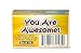 You Are Awesome Cards - Appreciation Cards for Students, Teachers, Employers, Friends, Co-Workers, Family (Box of 100)