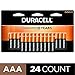 Duracell - CopperTop AAA Alkaline Batteries - long lasting, all-purpose Triple A battery for household and business - 24 Count primary