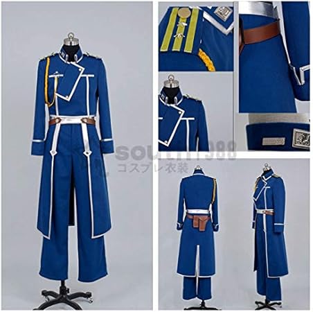 Amazon コスプレ衣装 鋼の錬金術師 国軍軍服 リザ ホークアイ Riza Hawkeye ハロウィン クリスマス イベント お祭り Cosplay パーティー 変装 仮装 女性m コスプレ 仮装 通販
