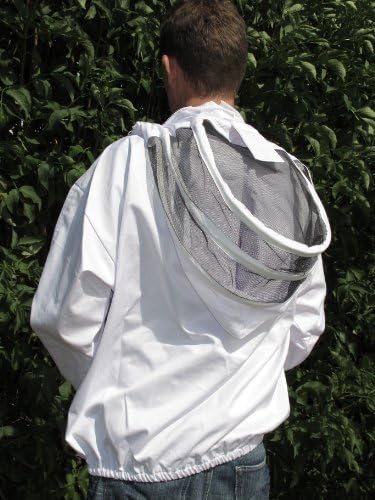 Beekeepers Bee Smock With Removable Fencing Veil - XL EXTRA LARGE