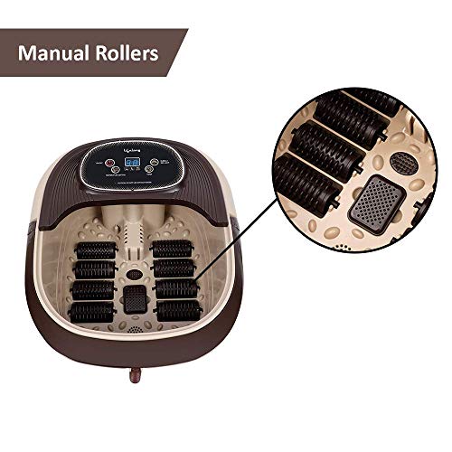Lifelong LLM216 Electric Foot Spa Massager Machine with 8 Rollers