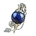 SUNYIK Lapis Lazuli Ball Pendulum Healing Dowsing Reiki Chakra Divination