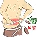 NeoTech Care Adjustable Double Pull Lumbar Brace/Lower Back Belt (Black, Size M)