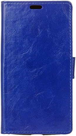 Scheam Nokia 6.1 Plus Case, Nokia 6.1 Plus Wallet Case,Flip Case, Premium Slim Leather Wallet Back Case Credit Card ID Holder Protective Case Compatible Nokia 6.1 Plus,Blue