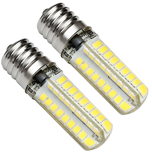 Kakanuo E17 LED Bulb Microwave Oven Light Dimmable 5 Watt Natural White 4000K 72X2835SMD AC110-130V (Pack of 2)