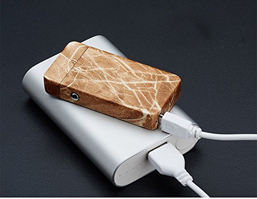 Oumosi Electronic Arc Lighter USB Rechargeable Flamless Windproof Lighter with USB Cable