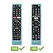 Sony Smart TV Remote Case SIKAI Shockproof Silicone Case for Sony RMF-TX300U RMT-TX200U RMT-TX102U RMF-TX200U Android TV Voice Netflix Remote Skin-Friendly Washable with Lanyard (Glow in Dark Blue)