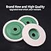 ATOPLEE Wool Polishing Wheel Disc,10pcs 98mm Dia Buffing Wheel for 4 Inch Angle Grinder,Wool Felt Polishing Wheel for Metal,Marble,Wood(Hole Diameter:16mm)