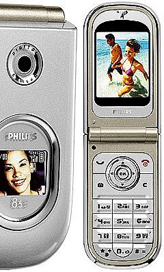 PHILIPS 855 (UNLOCKED TRIBAND) GSM CELL PHONE