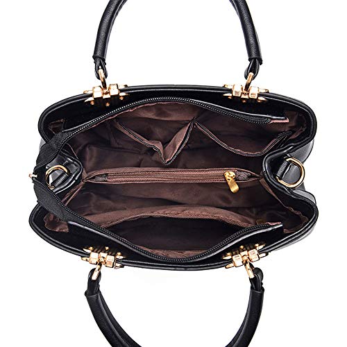 ELDA Small Satchel Bags For Women Crossbody Embroidery Top Handle Handbags Ladies Shoulder Purse