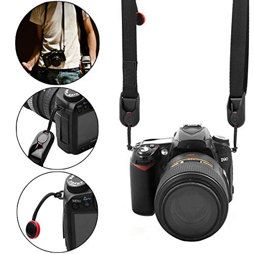 Xikui Pro Camera Strap, Camera Neck Belt, Leash Shoulder Strap Clips