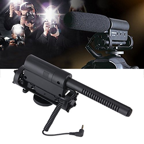 ATian TAKSTAR SGC-598 Interview Microphone Shotgun Video DSLR Camera Microphone for Nikon/Canon Camera/DV Camcorder(Need 3.5mm Interface)