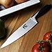 Stainless Steel Chef Knife With Ultra Sharp 8 Inch Blade & Ergonomic Handle. Best For Serious Precision Cutting, Slicing, Dicing and Mincing, Includes Gift Box For Safe Storage