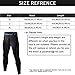 Pamyvia Men's Compression Pants Soft Quick-Dry Sports Compression Running Tights Pants fit for Workouts, Training, Gym