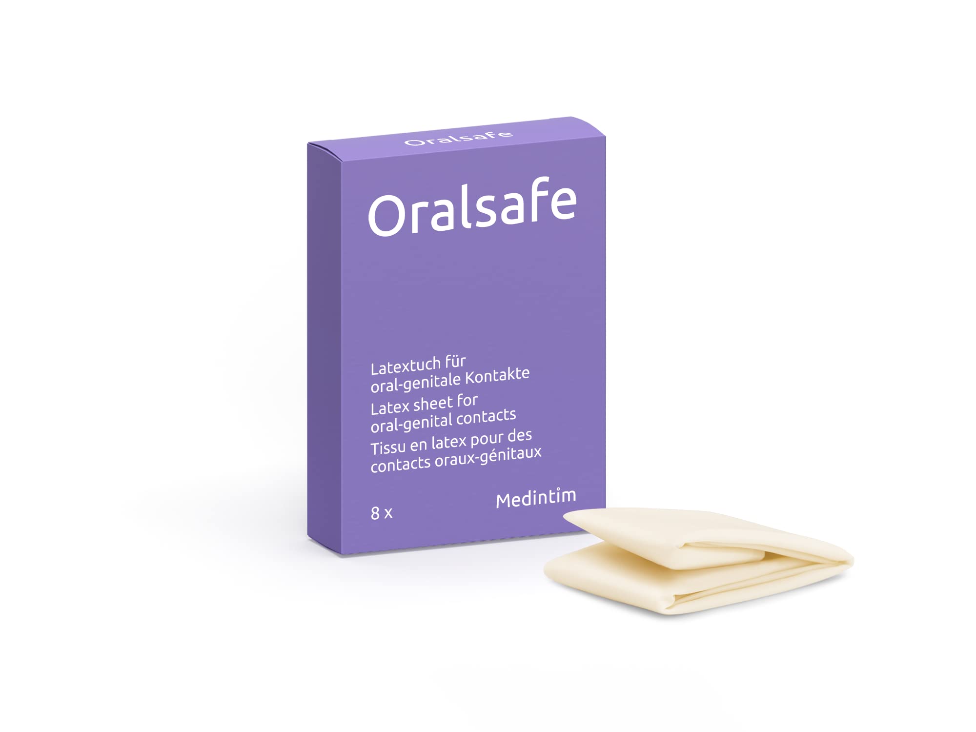 Oralsafe MEDintim Latex Fabric Vanilla