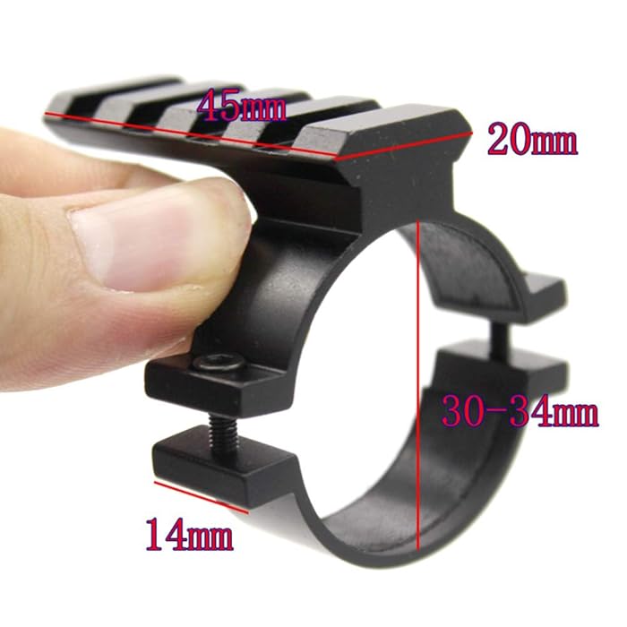 Buy ELAN MILRE Scope Barrel Mount 30mm35mm Ring Adapter 20mm Weaver