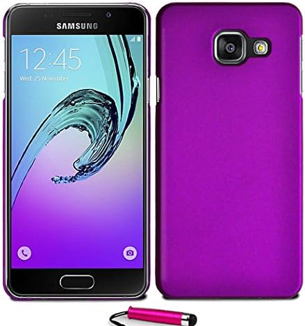 Pink Armour Slim Hard Case Shell Cover For Samsung Galaxy A3 2016 A310 + Screen Protector + Stylus