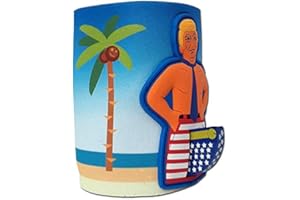 Zing Novelties Woody President Trump Salute Flag Can Cooler Novelty Gift Adults