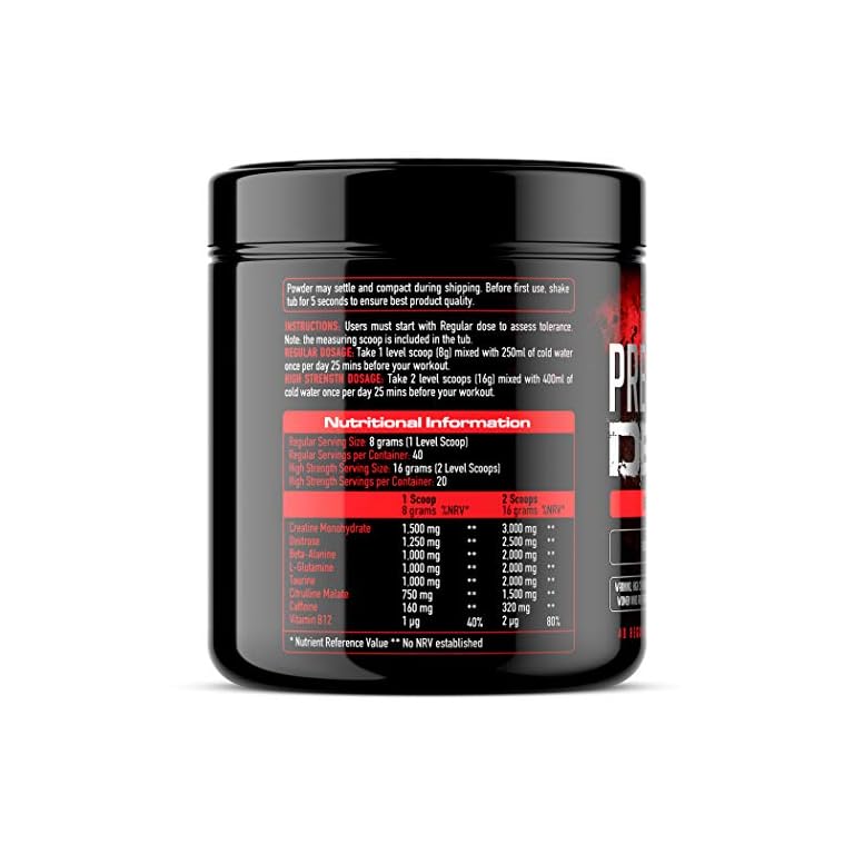 Pre Workout Demon (Berry Flavour) Hardcore preWorkout
