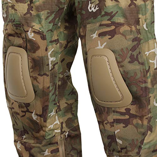 Mil-Tec Men's Tactical Trousers Warrior Arid Woodland size S