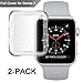 Misxi Apple Watch Series 3 Case, iwatch 3 Screen Protector TPU All-Around 0.3mm Ultra-Thin Cover for New Apple Watch Series 3 42mm (2 Pack)