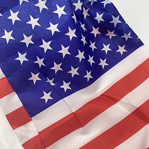 PINCHUANG 3Pcs American US Flag Windsock Stars and Stripes for Flag Day and 4th of July Decorations Outdoor(40 Inch)