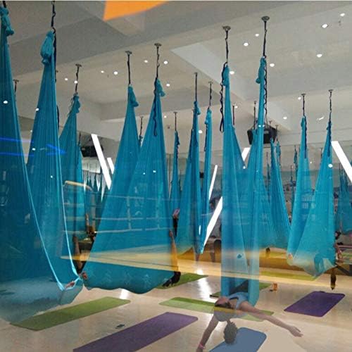 Joyfitness Yoga Stretch Hammock Anti-Gravity Air Hammock Home Load 200kg (5x2.8m),Green,5x2.8m