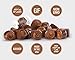 Chocolate Swirl Caramels - Lovely Co. 6 oz. Bags (1 Pack) - Old Fashioned Style, Authentic Chocolate Caramel Candies - Non-GMO, Soy & HFCS- Free, RBST-Free, Gluten-Free and Kosher!