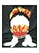 Jacobson Hat Company Men's Big Chief Feather Headdress, Multicolor, One Size