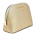 Michael Kors Jet Set Travel Pouch Leather, Pale Gold, Large