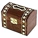 Shalinindia Indian Coin Bank Money Saving Box - Banks for Kids & Adults - Wood Vacation Piggy Bank