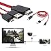 Mobile to Tv Cable 6.5Feet Micro USB to HDMI Cable MHL to HDMI 1080P HDTV Adapter Cable Cord for Samsung Galaxy Galaxy S5/S4/S3/Note 3 Galaxy Tab 3 8.0, Tab 3 10.1, Tab Pro