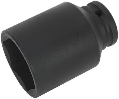 Sealey Sx007 41mm Deep Impact Socket 1/2 Square Drive Chrome Vanadium Steel