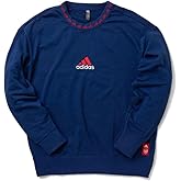 adidas Mens AFC Arsenal FC Soccer Team Icon Crewneck Pullover Sweater, Blue, X-Small
