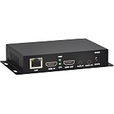 ORIVISION H.265/264/MJPEG Ultra Mini HDMI 1080P Video Encoder with HDMI loopout, HTTP, RTSP, RTMP/RTMPS, SRT, HLS, FLV, Compatible with ONVIF, Multicast IPTV Encoder for YouTube Facebook Twitch Live