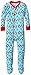 New Jammies Little Boys' Toddler Zippered Footie Pajamas, Poised Penguins, 3T