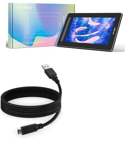 Amazon.com: BoxWave Cable Compatible with XP-Pen Artist Display
