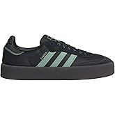 Adidas Sambae Womens Shoes (Black Hazy Green, 6)