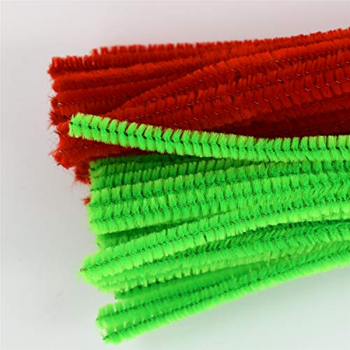 Craft Pipe Cleaners Chenille Stems Colors 300 Pieces for DIY Art Creative (6mm x 12 Inch)