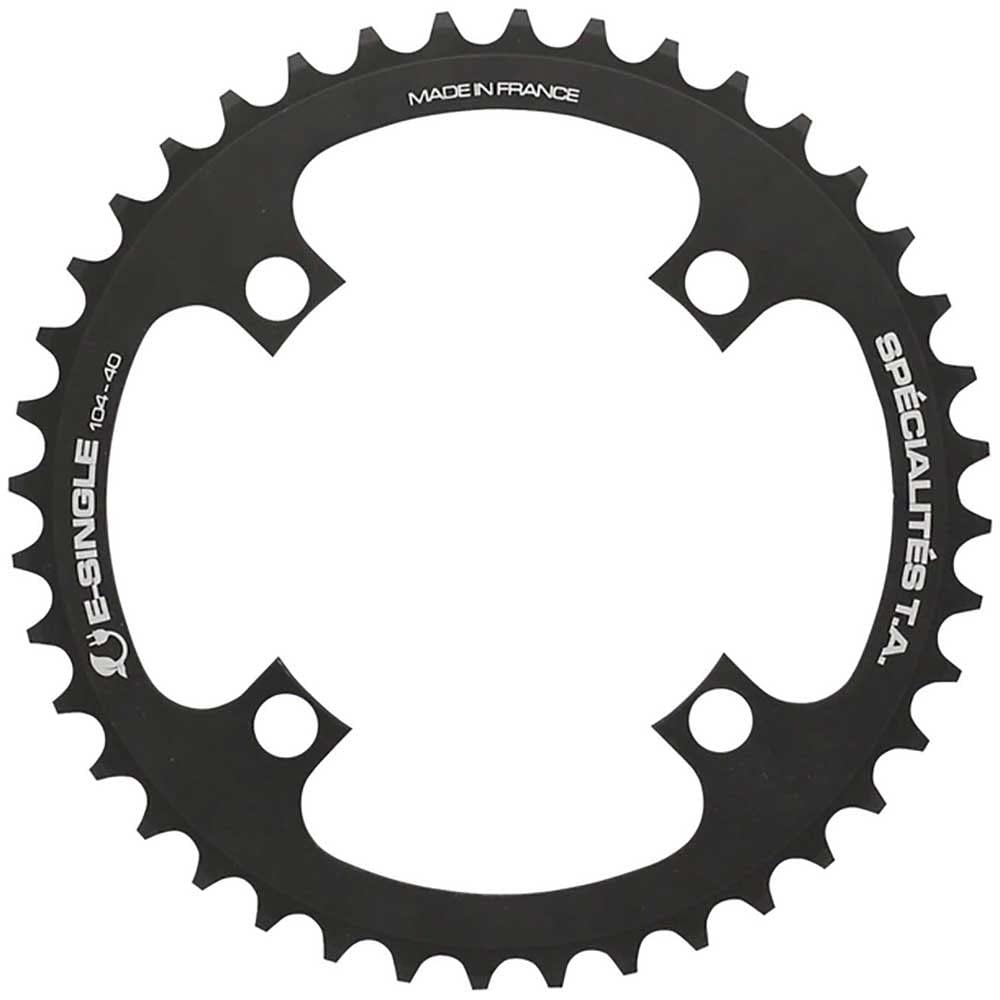 Spécialités TA 104pcd E-Single E-Bike Chainring, Black, 40t