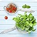 ORBLUE 4-Inch Fine Mesh Food Strainer, Stainless Steel Kitchen Colander