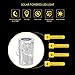 Solar Lantern Lights, Tomshine Outdoor Hanging Lantern, IP44 Waterproof Garden Light, Aged Bronze Finish