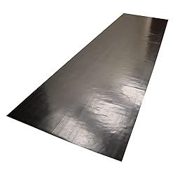 EPDM Rubber Sheet, Black, 60A, 0.125" x 36" x