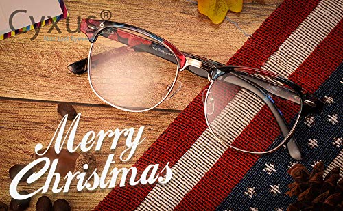 5 Cyxus+Semi+Rimless+Eyestrain+Computer+Browline