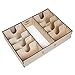 The Broken Token Race for The Galaxy Compatible Game Organizer - Wood Storage Box with Multiple Adjustable Dividers and Rows