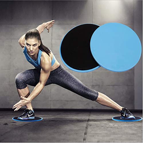 PTOUGE-Fitness-Exercise-Core-SlidersWorkout-Equipment-at-HomeDouble-Sided-Gilder-Strength-Slides-Discs-Work-Smoothly-on-Any-Surface-Perfect-for-Stretch-Strength-Abdominal-Core-Exercise-Set-of-2
