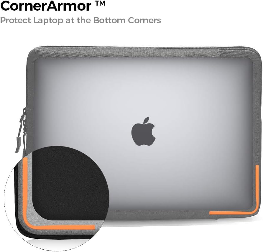 tomtoc 360° Protective Laptop Sleeve for 13-inch New MacBook Air M5/A3449 (2026), M4/A3240, M3/A3113, M2/A2681 M1/A2337 - Image 4