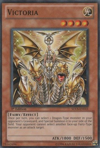Yu-Gi-Oh! - Victoria (SDLS-EN011) - Structure Deck: Lost Sanctuary - 1st Edition - Common by Yu-Gi-Oh!